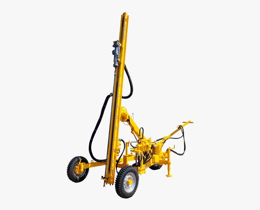 Wagon Drill In Mining, Transparent Clipart