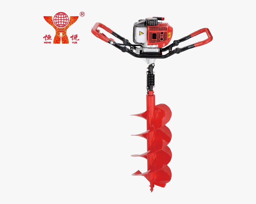 Earth Drilling Machine Hand Ground Drill - 68cc Gd Ground Drill, Transparent Clipart