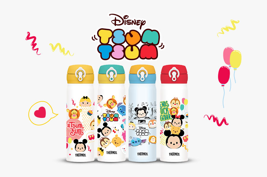 Thermos Malaysia Tsum Tsum, Transparent Clipart