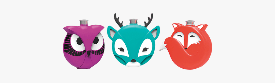 Flask - Assorted, Transparent Clipart