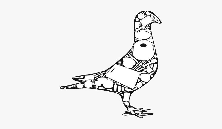 Le Pigeon, Transparent Clipart
