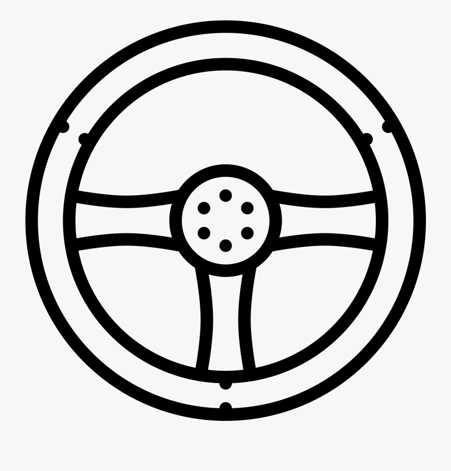 Power Icon Steering - Balance Outline, Transparent Clipart