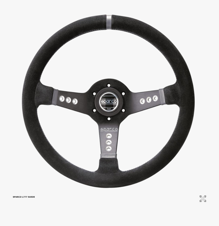 Transparent Steering Wheel Clipart Png - Sparco L777, Transparent Clipart