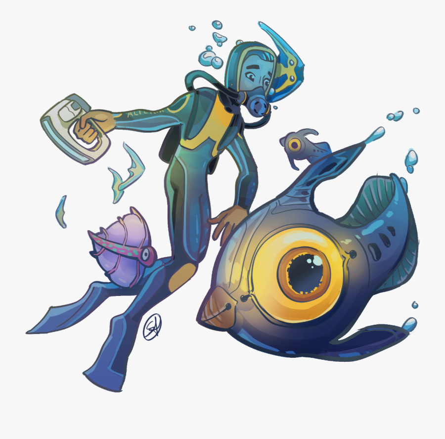 Subnautica Fanart, Transparent Clipart