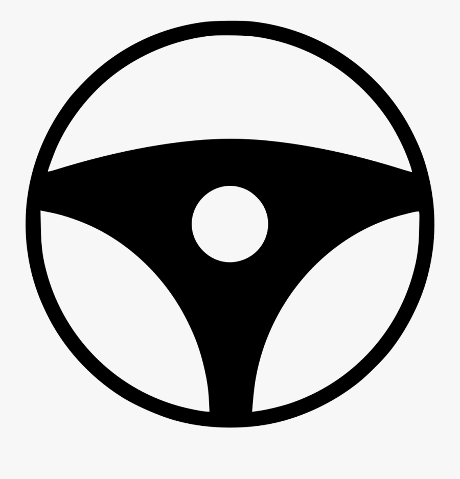 Steering Wheel - Circle, Transparent Clipart