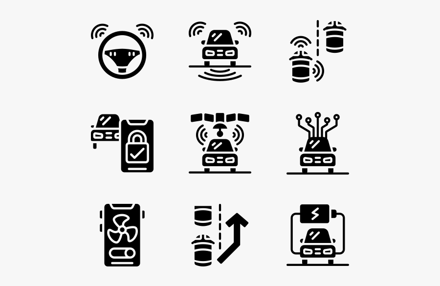 Smart Cars - Smart Car Icons Free, Transparent Clipart