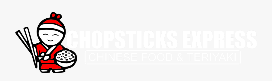 Chopsticks Logo Whitetype, Transparent Clipart