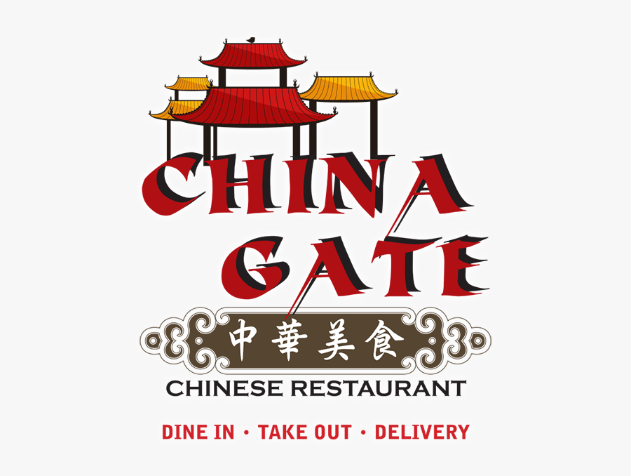 China Gate Restaurant Logo, Transparent Clipart