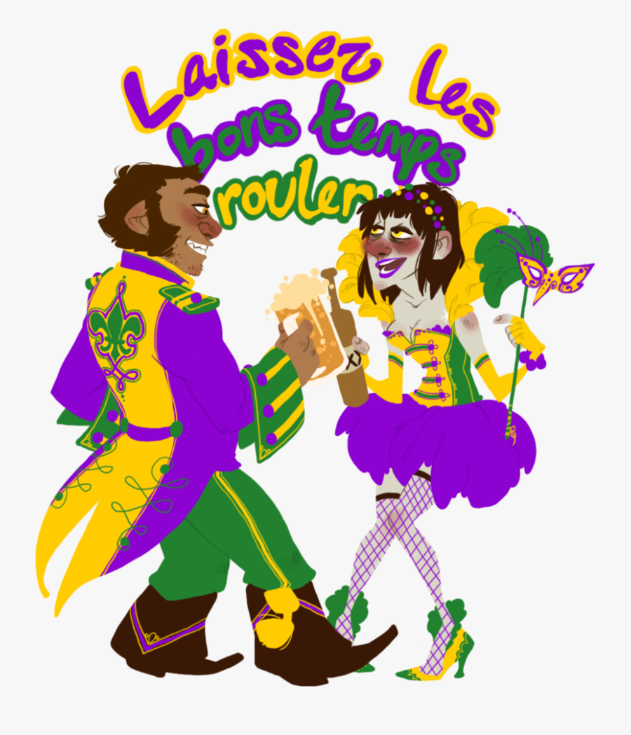 Mardi Graphic Behavior Gras Illustration Design Human, Transparent Clipart