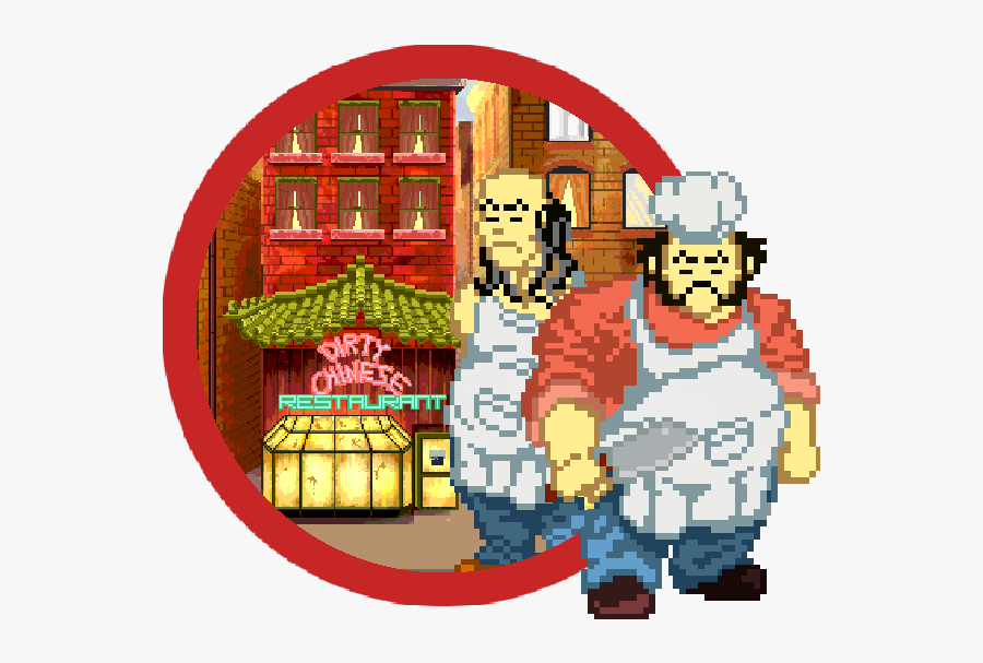 Dirty Chinese Restaurant Png, Transparent Clipart