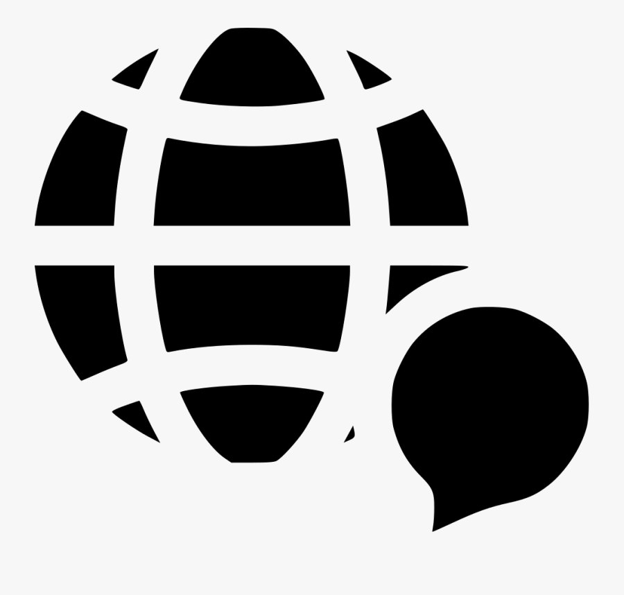 World Connect Language Web Ineternet Connect Comments - World Connect Icon White, Transparent Clipart