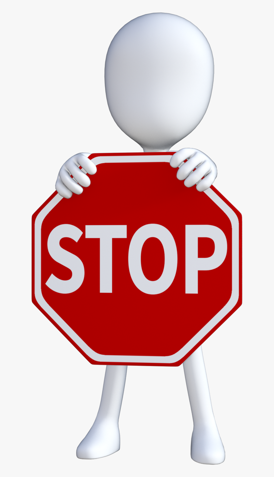 Stop Sign Clip Art, Transparent Clipart