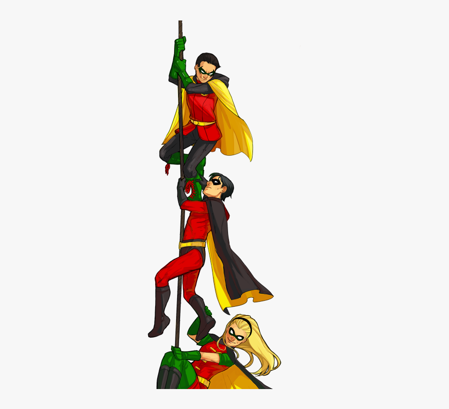 Dick Grayson Jason Todd Tim Drake Stephanie Brown Damian, Transparent Clipart