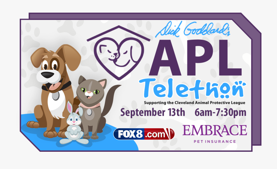 Dick Goddard Apl Telethon - Cleveland Apl, Transparent Clipart