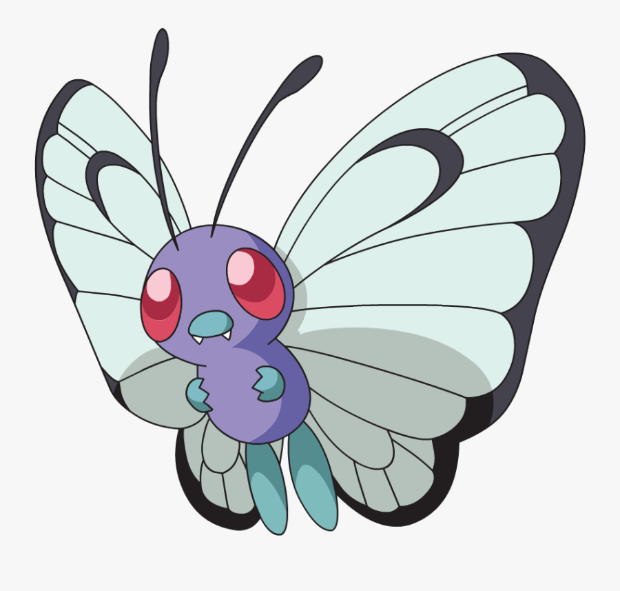Pokemon Butterfree, Transparent Clipart