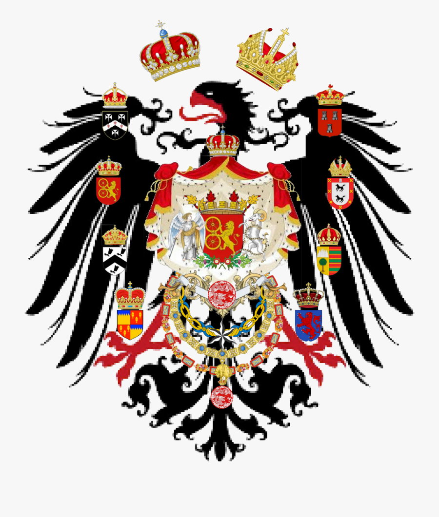 Ieofm - German Coat Of Arms 1918, Transparent Clipart