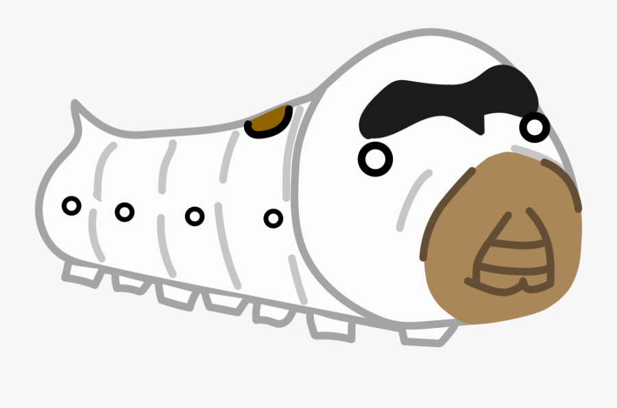 File - 201812 Silkworm - Svg, Transparent Clipart