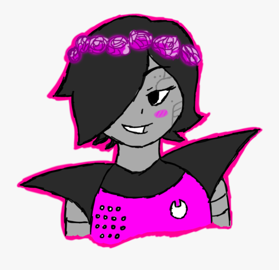 Mettaton Flower Crown By Prince-galaxii - Mettaton, Transparent Clipart