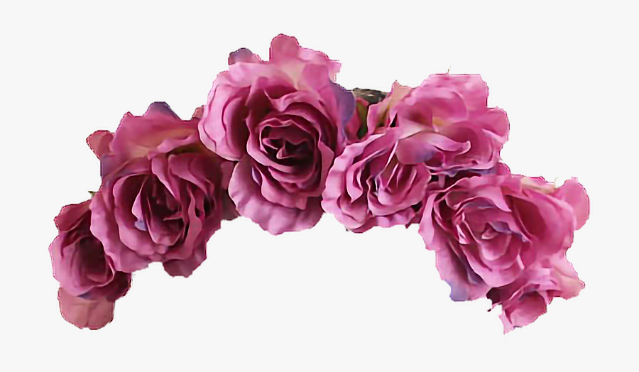 Flower Flowercrown Crown Vaporwave - Aesthetic Flower Crown Png, Transparent Clipart