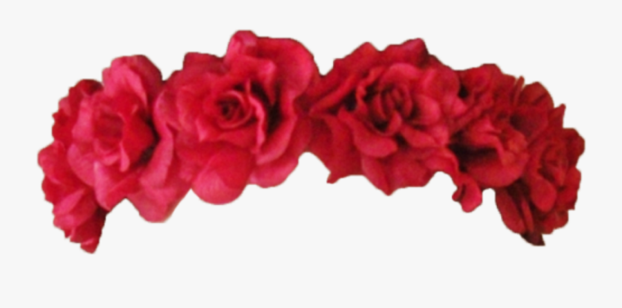 Flowers Flower Png Pngtumblr Sticker Tumblr Interesting - Red Flower Crown Png, Transparent Clipart