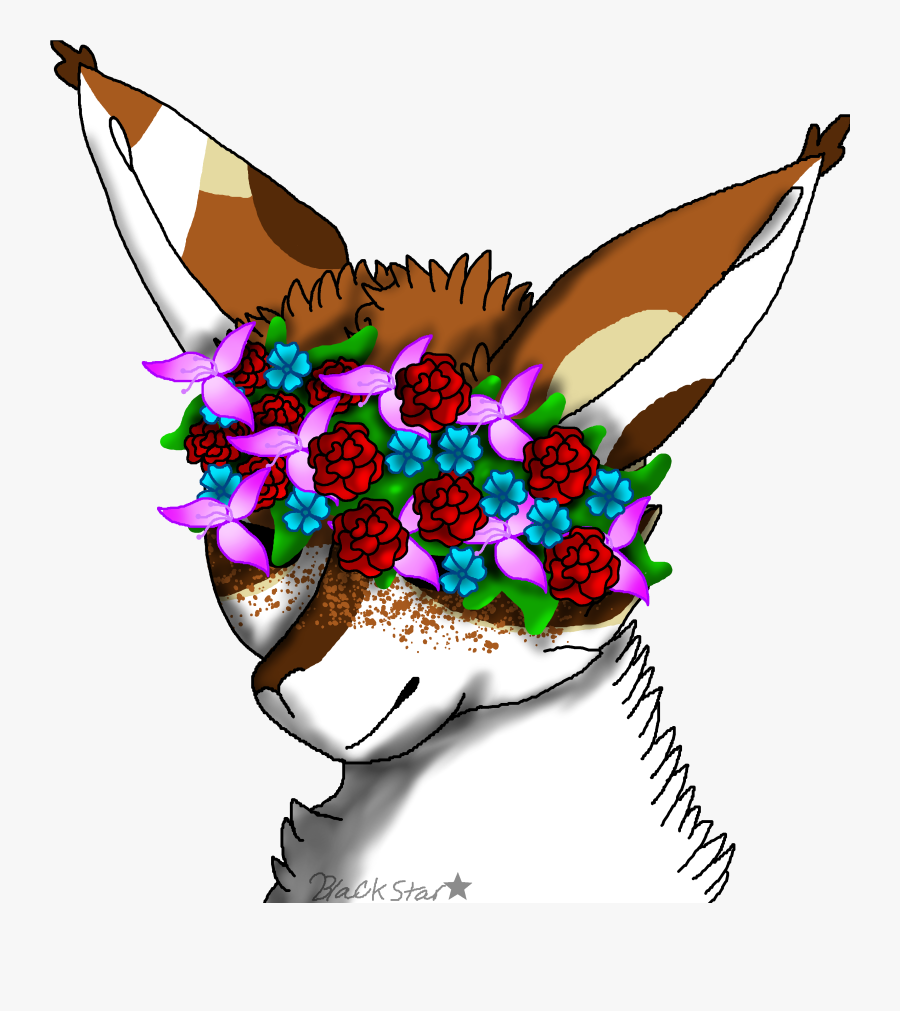 Flower Crown - Illustration, Transparent Clipart