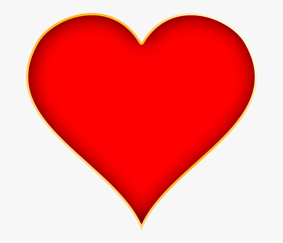 Transparent Hearts Png Transparent - Love Heart, Transparent Clipart