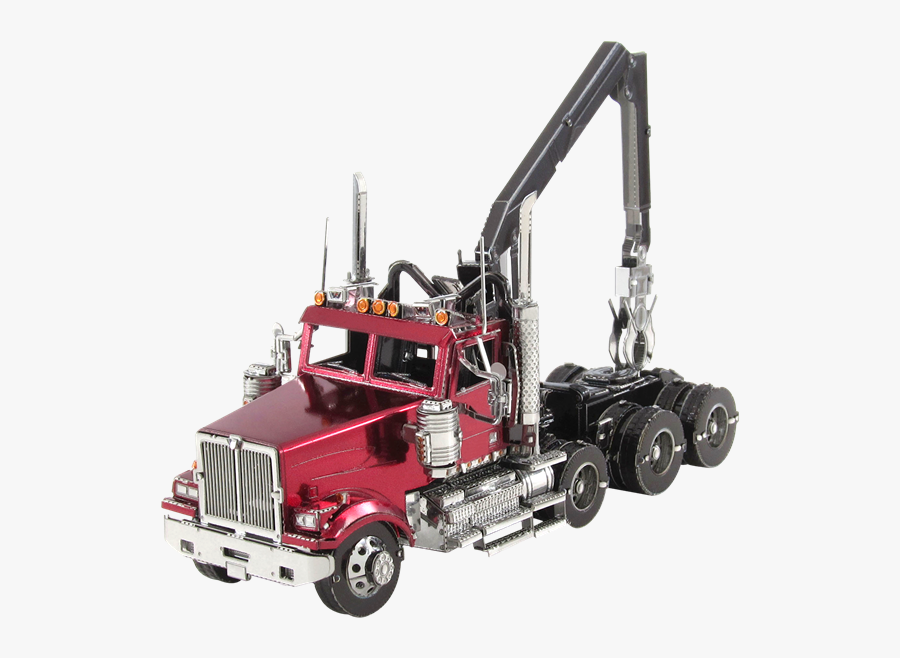 Western Star 4900 Log Truck - Western Star 4900 Truck, Transparent Clipart