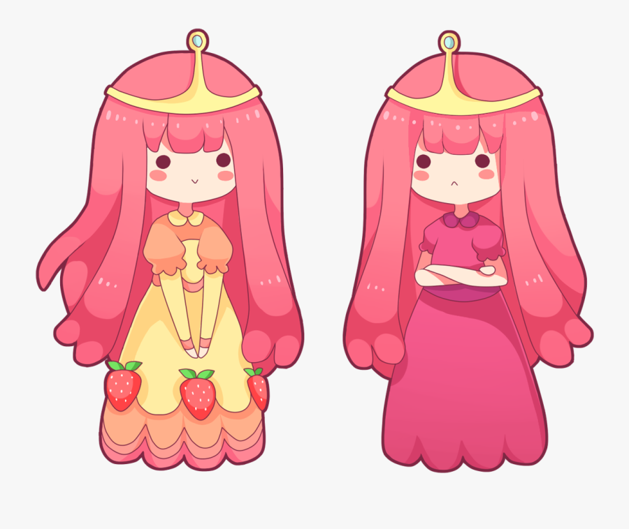 Bubblegum Cute Adventure Time, Transparent Clipart