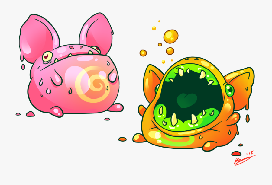 “ Bubblegum Goblins For Goblin Week - Cartoon, Transparent Clipart