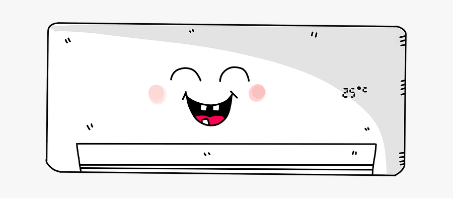 Air Conditioner, Air Conditioning, Cooling, Ac, Cooler - Cartoon, Transparent Clipart