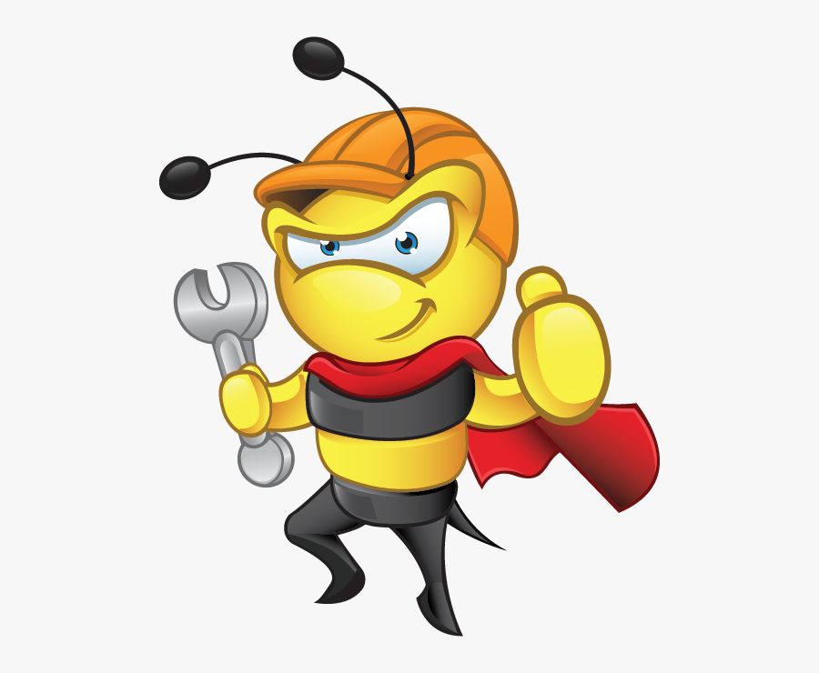 The Bee Heat & Ac - Antispam Bee, Transparent Clipart