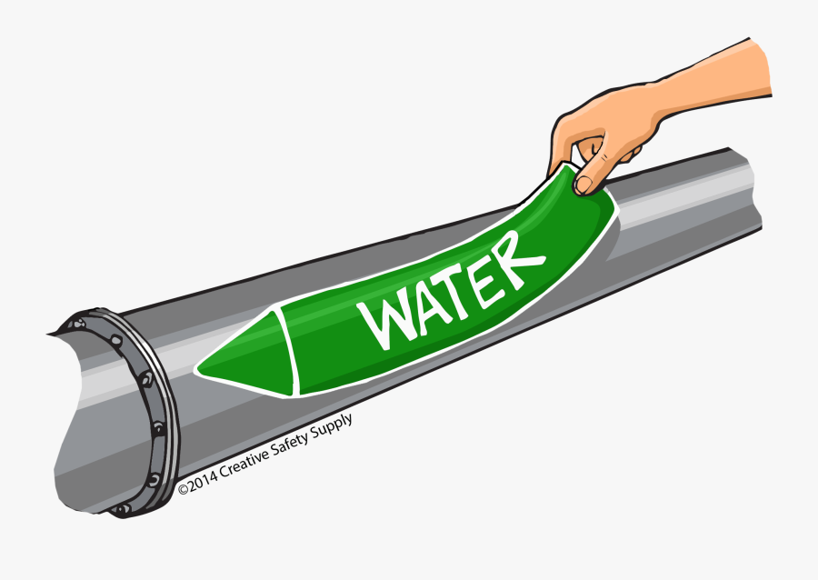 Pipe Marking Infographic - Illustration, Transparent Clipart