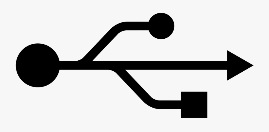 Transparent Wires Clipart - Usb Logo Png, Transparent Clipart