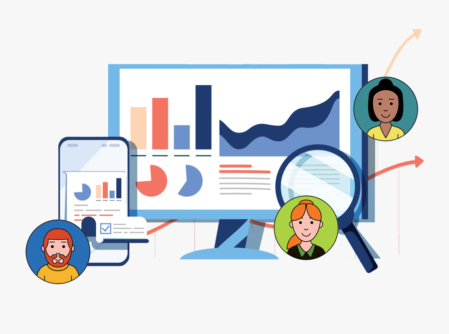 People Illustration For Project, Transparent Clipart