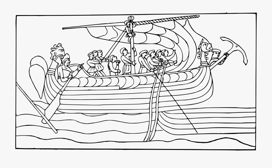 Norman Ship Clip Arts - Ship, Transparent Clipart