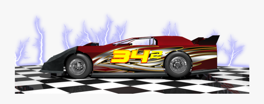 Transparent Sprint Car Png - Dirt Track Car Graphics, Transparent Clipart
