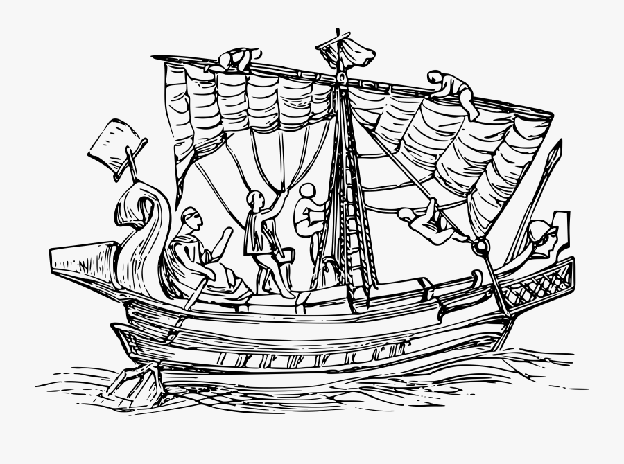 This Free Icons Png Design Of Sailing Ship - Ship, Transparent Clipart