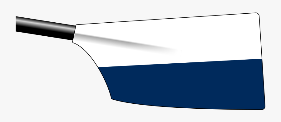 Yale Crew Oar, Transparent Clipart