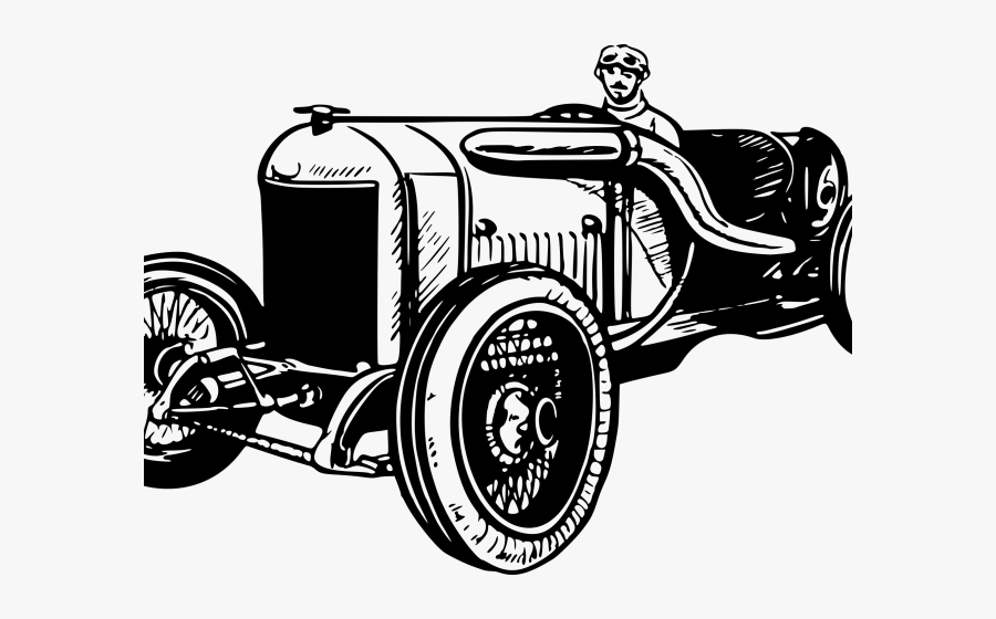 Vintage Racing Car Png, Transparent Clipart