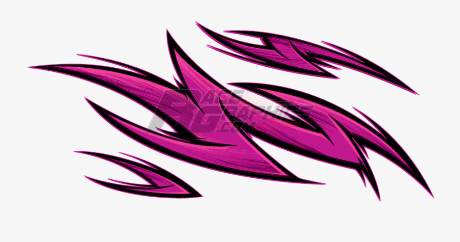 Fire Flare Pink Vinyl Wrap - Blue Vinyl Car Png, Transparent Clipart