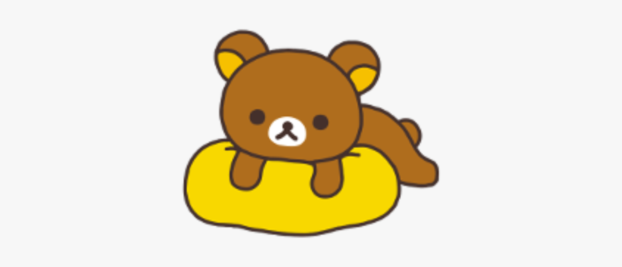 #rilakkuma #relax #lazy #kawaii #freetoedit - Teddy Bear, Transparent Clipart
