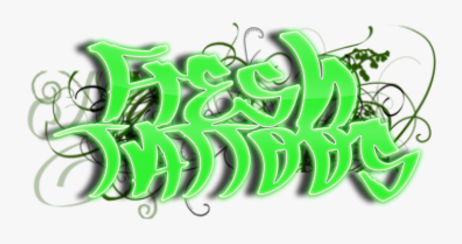 Fresh Tattoos - Calligraphy, Transparent Clipart