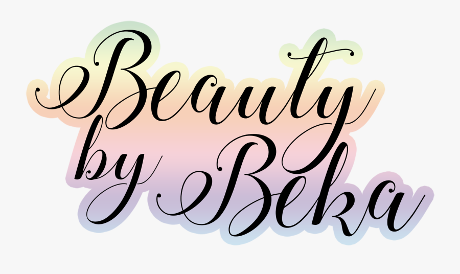 Beauty By Beka - Calligraphy, Transparent Clipart