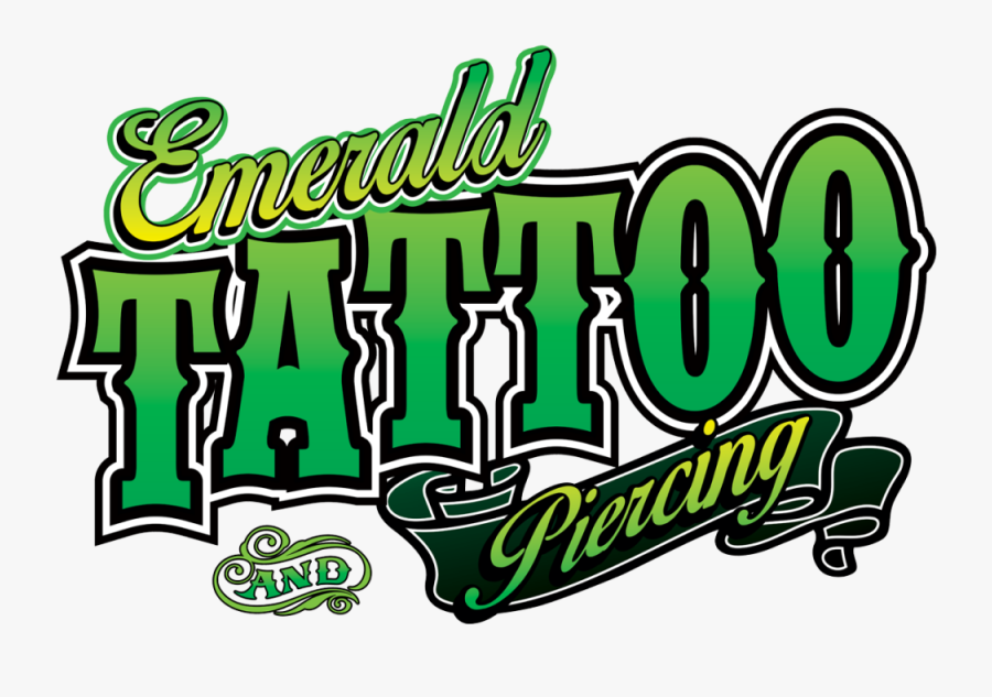 Emerald Tattoo Logo, Transparent Clipart