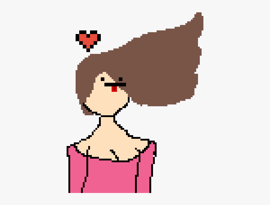 Easy Pixel Art Lips, Transparent Clipart