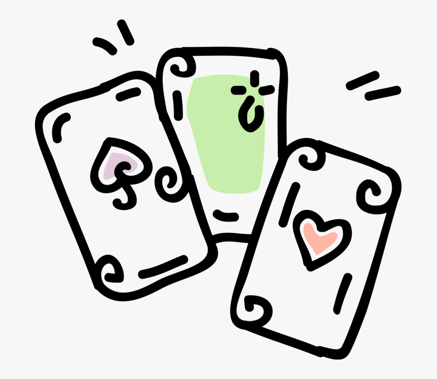 Vector Illustration Of Casino And Gambling Games Of, Transparent Clipart