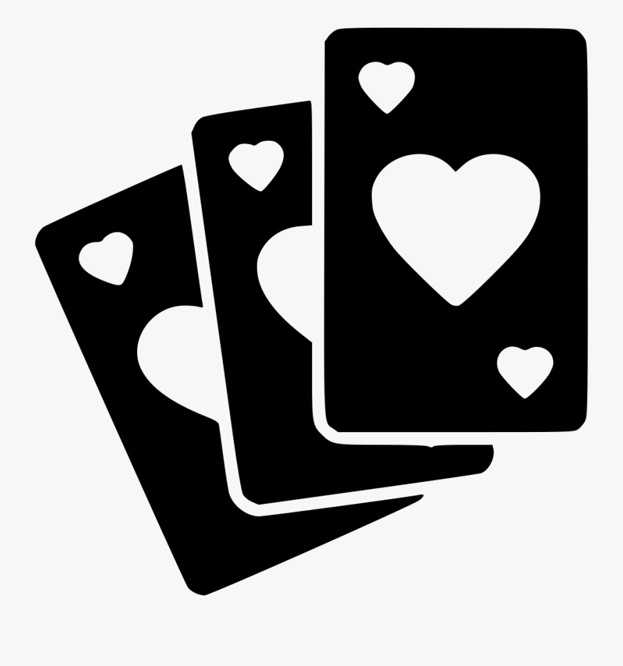 Deck Of Cards - Heart, Transparent Clipart
