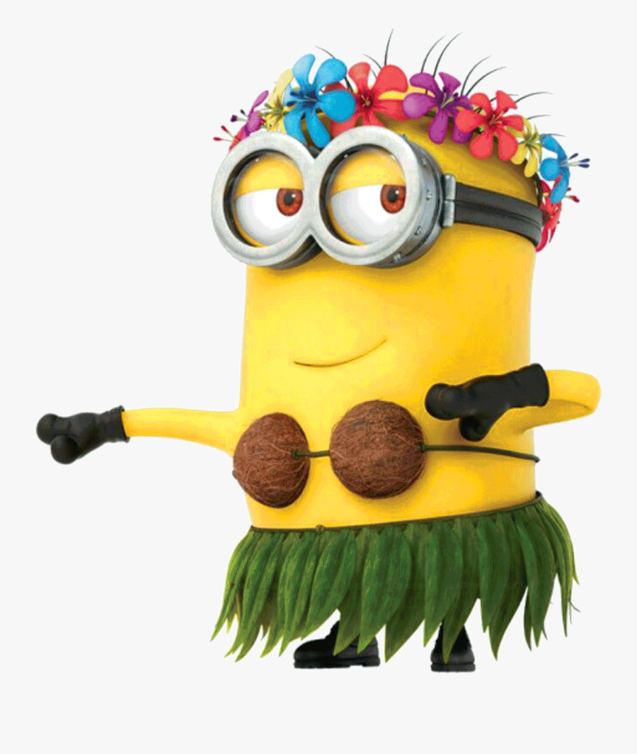 Hawaiian Minions Hula Computer Icons - Despicable Me, Transparent Clipart