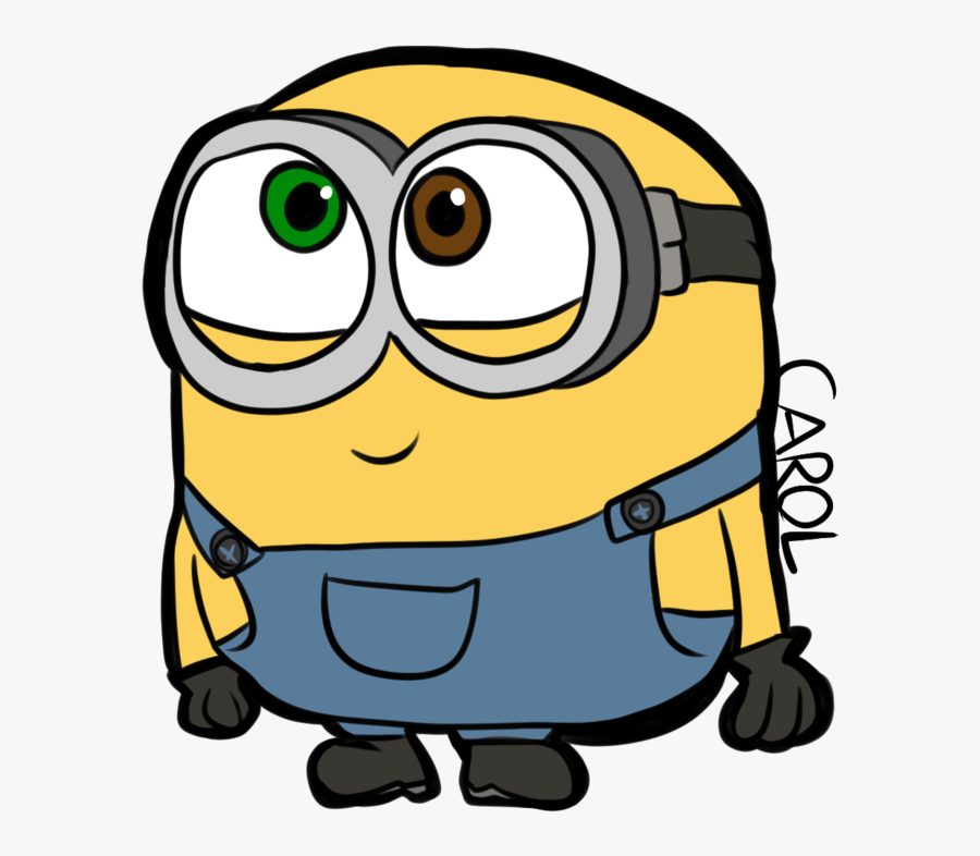 Little Bob By - Dibujos De Minion Bob, Transparent Clipart