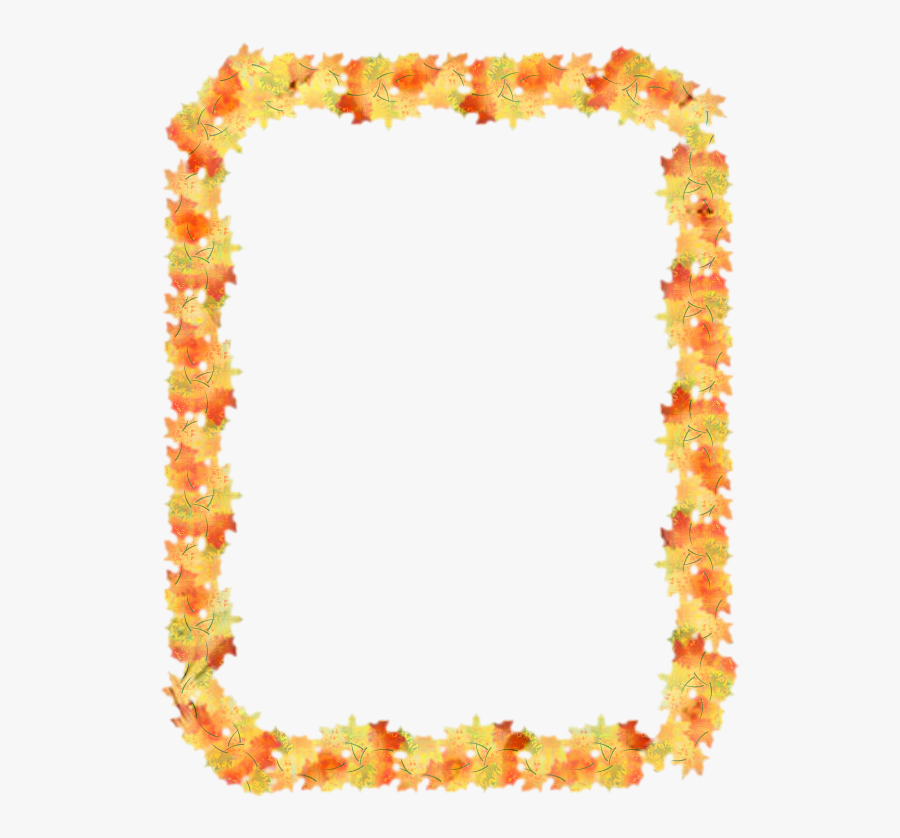 Clip Art Portable Network Graphics Image Borders And - Clip Art Fall Border, Transparent Clipart